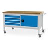 Bedrunka+Hirth Mobile Kastenwerkbank mit 4 Schubladen