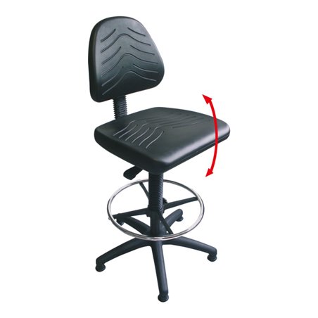 Bedrunka+Hirth Arbeitsdrehstuhl PU Schaum Höhe 520-720 mm