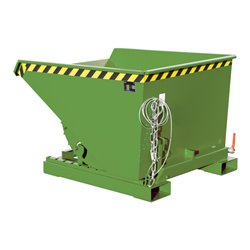 Bauer Südlohn Spänebehälter EXPO-E 600, lackiert, Resedagrün