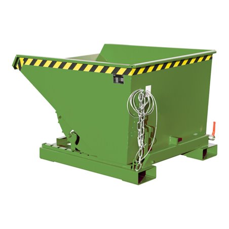 Bauer Südlohn Spänebehälter EXPO-E 600, lackiert, Resedagrün