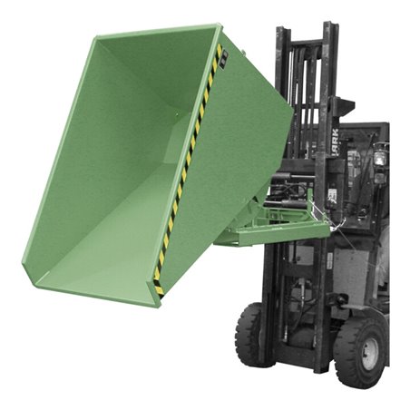 Bauer Südlohn Spänebehälter EXPO-E 1200, lackiert, Resedagrün