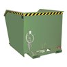 Bauer Südlohn Spänebehälter GU-E 1500, lackiert, Resedagrün