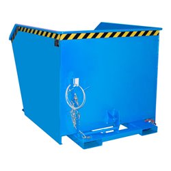 Bauer Südlohn Spänebehälter GU-E 1500, lackiert, Lichtblau