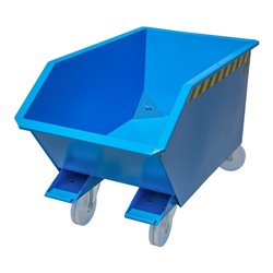 Bauer Südlohn Spänebehälter GU-E 300, lackiert, Lichtblau