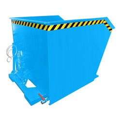 Bauer Südlohn Spänebehälter GU-E 1000, lackiert, Lichtblau