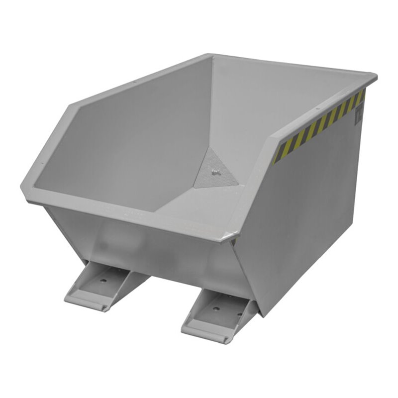 Bauer Südlohn Spänebehälter GU-E 300, lackiert, Mausgrau