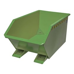 Bauer Südlohn Spänebehälter GU-E 300, lackiert, Resedagrün