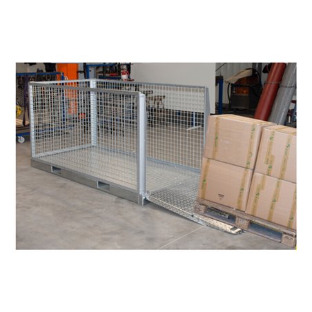 Bauer Südlohn Material-Transport-Palette MTP 2000, feuerverzinkt