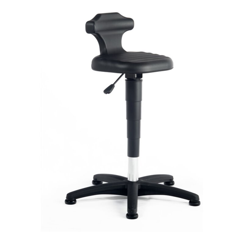 bimos Flex mit Gleiter PU-Schaum schwarz Sitzhöhe 500-780 mm