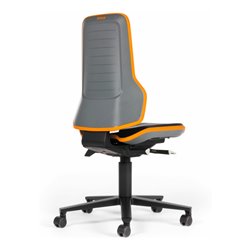 bimos Neon mit Rollen PU-Schaum Flexband orange Sitz 450-620 mm Permanentkontakt