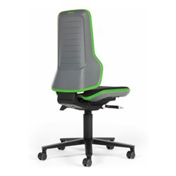 bimos Neon mit Rollen Stoffpolster Flexband grün Sitz 450-620 mm Permanentkontakt