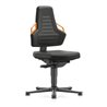 bimos Nexxit mit Gleiter Stoffpolster Grifffarbe orange Sitzhöhe 450-600 mm