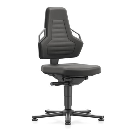 bimos Nexxit mit Gleiter Supertec-Polster Grifffarbe grau Sitzhöhe 450-600 mm