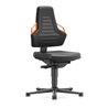 bimos Nexxit mit Gleiter PU-Polster Grifffarbe orange Sitzhöhe 450-600 mm