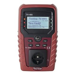 Gerätetester TV 465 p.m.Schutzleiter-/Isolationswiderstand L235xB140xH80mm