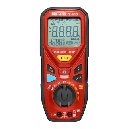 Isolations-/Widerstandsmessgerät IT 100 600 V 300 kΩ-20 GΩ BENNING