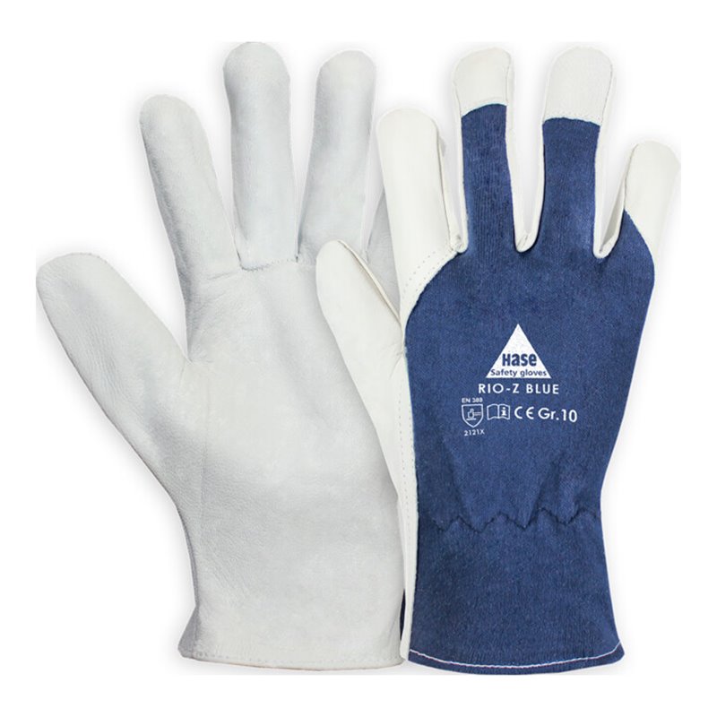 Hase RIO-Z BLUE, Montagehandschuh aus Ziegennappa