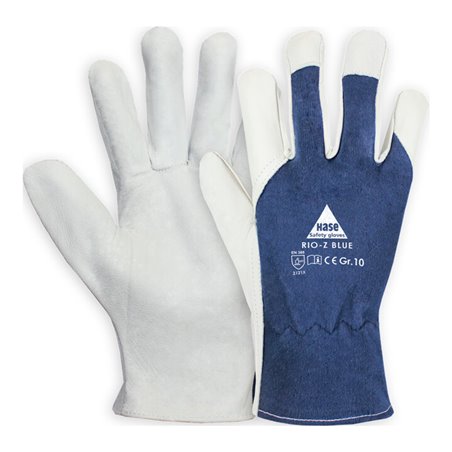 Hase RIO-Z BLUE, Montagehandschuh aus Ziegennappa