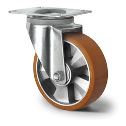 CASCOO Lenkrolle ø 200 mm Serie BAU5 Doppelkugellager E-Serie