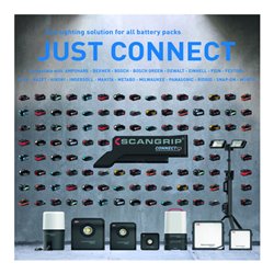 LED-Strahler NOVA 4 CONNECT 30 W 400-4000 lm IP65 SCANGRIP