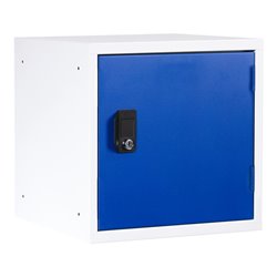 STIER Schließfachwürfel HxBxT 305x305x305 mm enzianblau