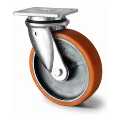 CASCOO Lenkrolle ø 160 mm Serie I2U5 Doppelkugellager M-Serie