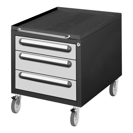 STIER Rollcontainer Premium mit 3 Schubladen BxTxH 480x600x540 mm