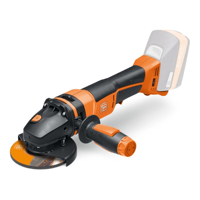 Fein Akku-Winkelschleifer PROTAGO Ø 125 mm CCG 18-125 BLPD-SEC