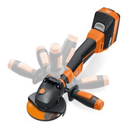 Fein Akku-Winkelschleifer PROTAGO Ø 125 mm CCG 18-125 BLPD-SEC