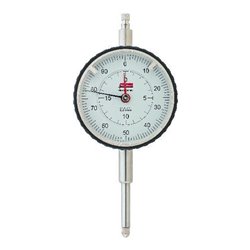 KÄFER Präzisions-Messuhr stoßgeschützt, Messbereich / Gehäuse-Ø: 80/58 mm