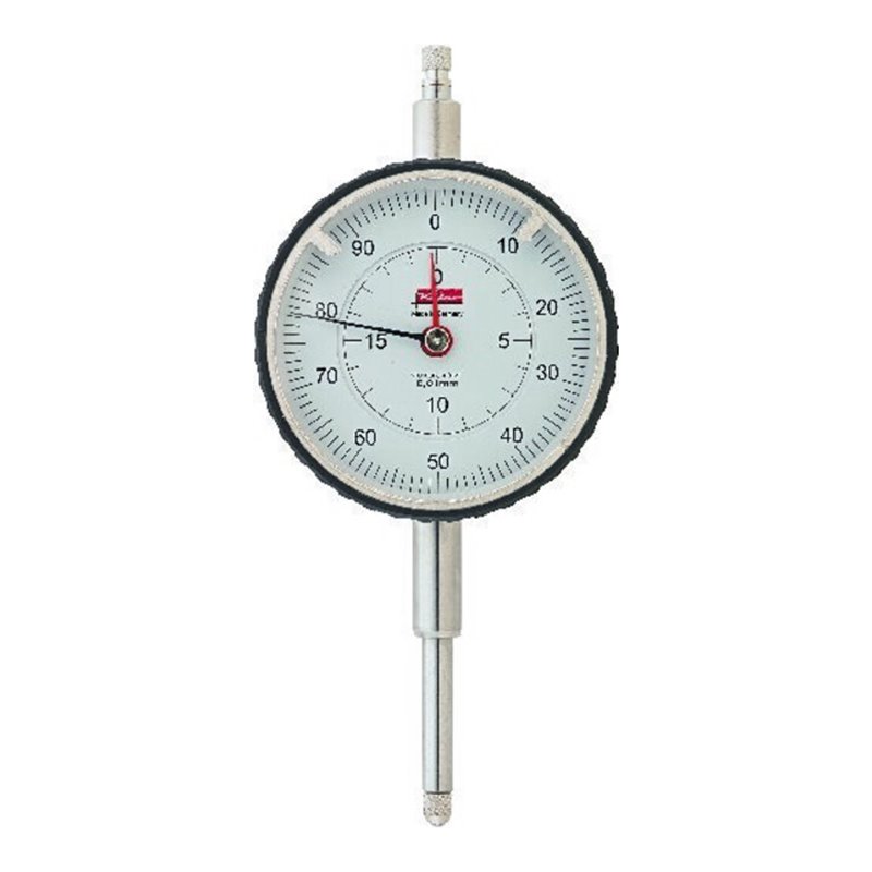 KÄFER Präzisions-Messuhr stoßgeschützt, Messbereich / Gehäuse-Ø: 80/58 mm
