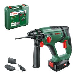 Bosch Akku-Bohrhammer UniversalHammer 18V, 1 Akku PBA 18 V 2.5 Ah, Ladg. u. Koff.