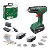 Bosch Akku-Zweigang-Bohrschrauber EasyDrill 18V-40 + SystemBox, 1 x Akku PBA 18V 1.5Ah