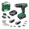 Bosch Akku-Zweigang-Schlagbohrschrauber EasyImpact 18V-40 + System-Box, 2x Akku PBA