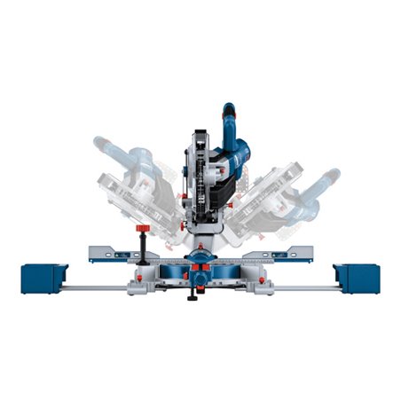 Bosch Akku-Kapp- und Gehrungssäge BITURBO GCM 18V-216 D