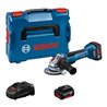 Bosch Akku-Winkelschleifer GWS 18V-10 P, (2x5,0Ah, L)