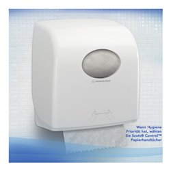 Scott Control Extrastarke Papierhandtücher gerollt, 6 x 300 m weiße Handtücher Rollen