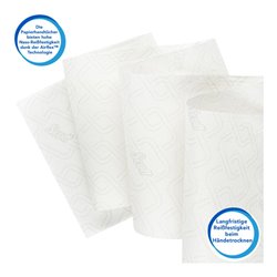 Scott Control Extrastarke Papierhandtücher gerollt, 6 x 300 m weiße Handtücher Rollen