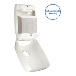 Aquarius Spender für Papierhandtücher, 1 x Papierhandtuchspender, weiß