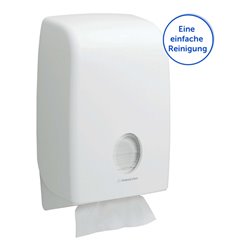 Aquarius Spender für Papierhandtücher, 1 x Papierhandtuchspender, weiß