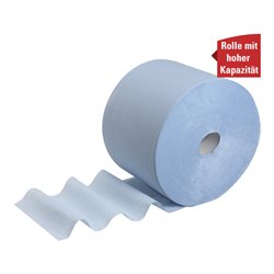 WypAll L10 Reinigungstücher für Oberflächen, 1 Blaue Rolle x 1.000 Papier-Wischtücher