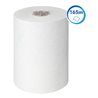 Scott Control Slimroll Rollenhandtücher, 6 x 165m lange, weiße, 1-lagige Rollen