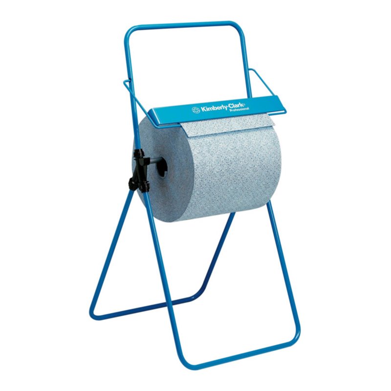 Kimberly-Clark Professional Bodenständer für Wischtuchrollen Großrolle, Blau