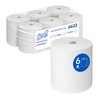 Scott Control Rollenhandtücher, 6 x 300m Weiß, 1-lagige Rollen