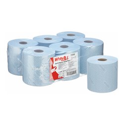 WypAll L10 Papierreinigungstücher für Lebensmittel + Hygiene, 6 Rollen x 800 Papierreinigungstücher