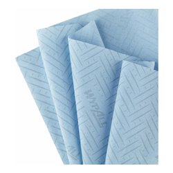 WypAll L10 Papierreinigungstücher für Lebensmittel + Hygiene, 6 Rollen x 800 Papierreinigungstücher