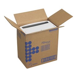 Aquarius Slimroll Handtuchspender, Weiß, 1 x weißer Handtuchrollen-Spender