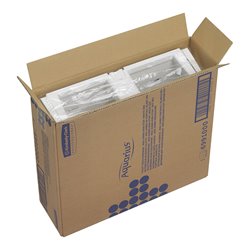 Aquarius Jumbo Nonstop-Spender für Toilettenpapier, Weiß