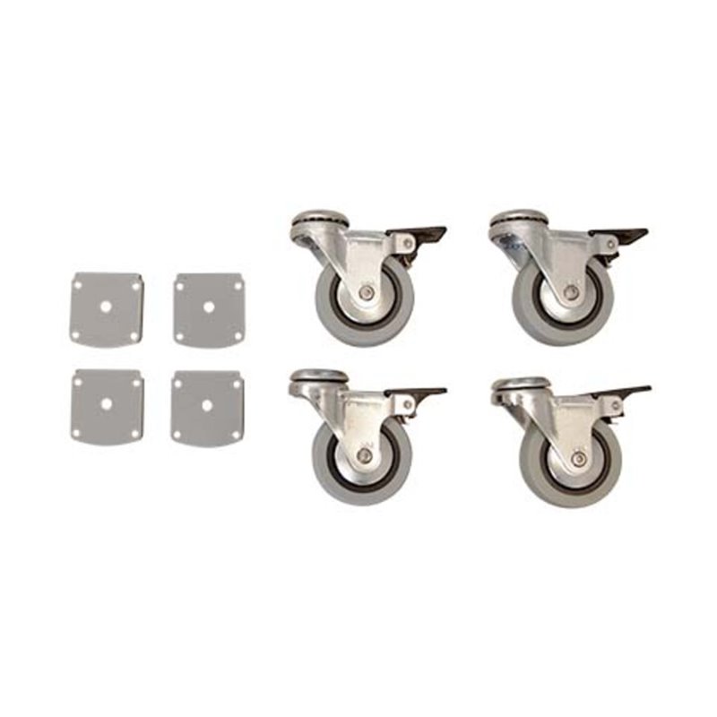 STIER Rollenset für elektrisch höhenverstellbaren Schreibtisch 501-33