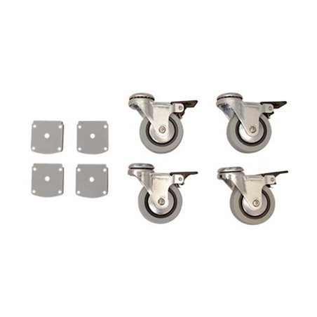 STIER Rollenset für elektrisch höhenverstellbaren Schreibtisch 501-33